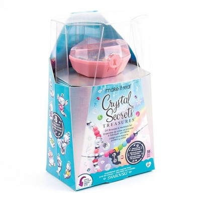 make it real Crystal Secrets Treasures DIY Bracelet & Necklace Set