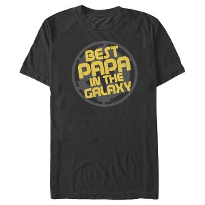 Men's Star Wars: A New Hope Best Papa in the Galaxy T-Shirt - 1 of 4