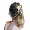 Unique Bargains Women's Tassel Bow Ponytail Buckle Hair Clip 1 Pc - 3 of 4