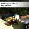 Alva Forest 4-Piece Professional Carbon Steel Cookware Set Pre-Seasoned Non-Toxic Frying Pans & Wok Chemical-Free All Stovetop Compatible Fast-Heating - 4 of 4