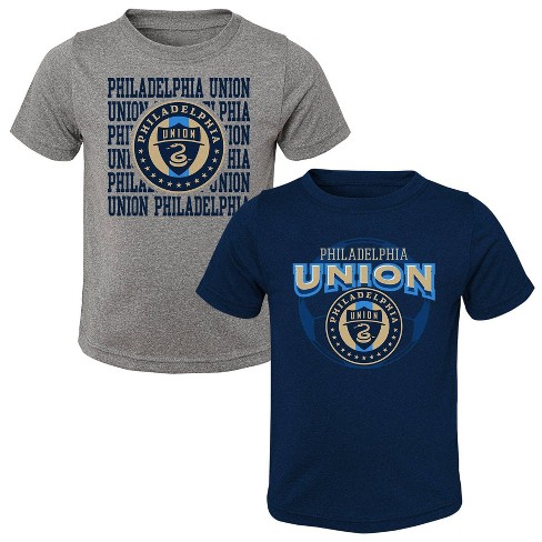 MLS Philadelphia Union Toddler 2pk Poly T-Shirt - 3T