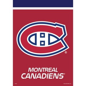 Briarwood Lane Montreal Canadiens House Flag NHL Licensed 28" x 40" - 1 of 4
