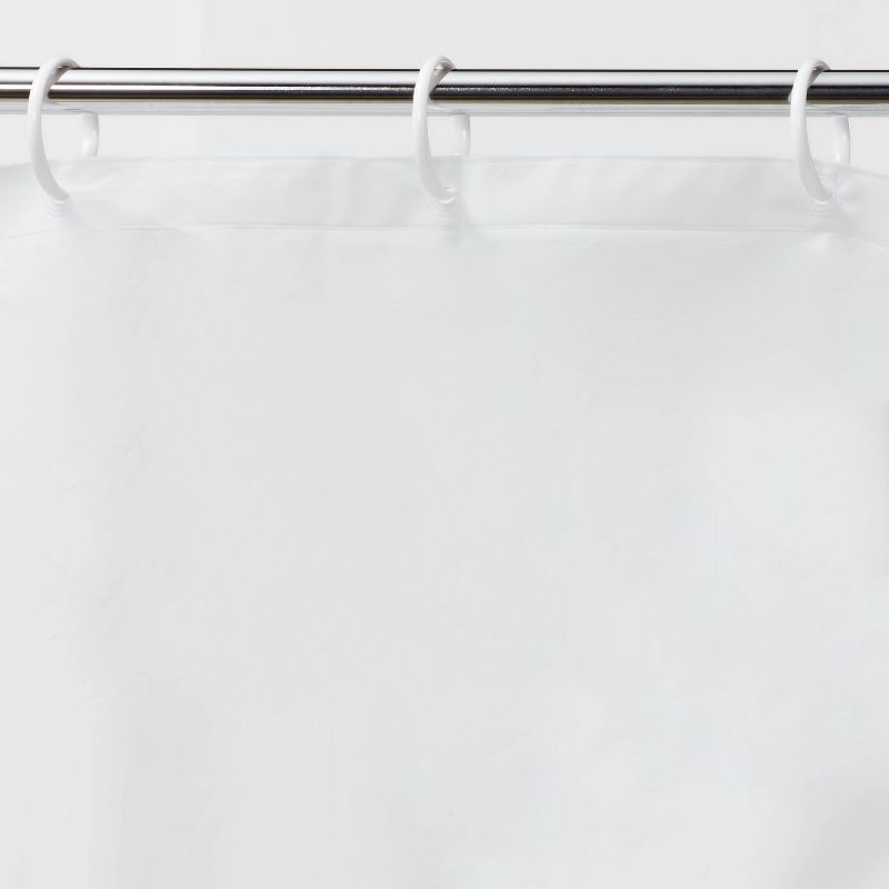 PEVA Light Weight Shower Liner White - Room Essentials&#8482;, 3 of 5