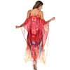 Maternity Plus Size Sheer Maxi Caftan - White Mark - 4 of 4