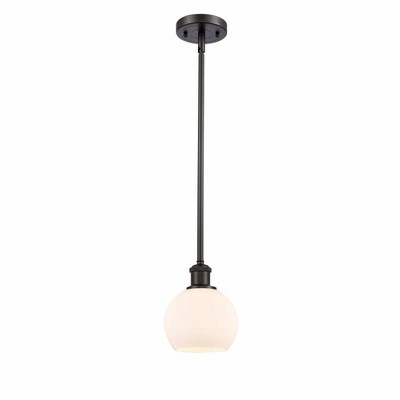 Athens - 1 Light Mini Pendant In Industrial Style-7.88 Inches Tall and 6 Inches Wide