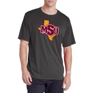 Men's Campus Lab Midwestern State University Men's Sport Active T-Shirt Primary Logo - 1 of 4