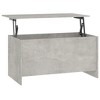 vidaXL Coffee Table Concrete Grey Engineered Wood Medium - 2 of 4