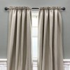 Lumi Home Furnishings 36"x72" Wraparound Single Steel Curtain Curtain Rod Antique PewterxLumi Home Furnishings - 3 of 4