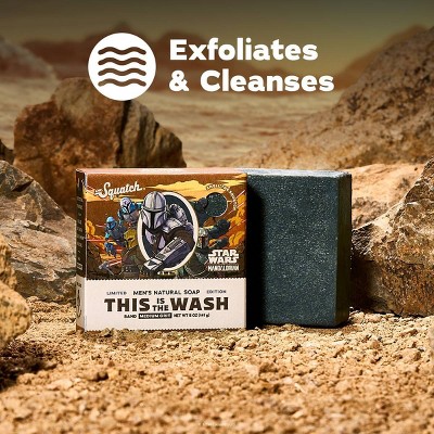 DR. SQUATCH Men's All Natural Bar Soap - This is the Wash - 5oz