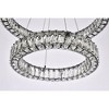 Elegant Lighting Monroe 2 - Light Chandelier in  Black - 4 of 4