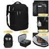 Hynes Eagle 40L Travel Backpack + Fanny Pack-Black - 2 of 4