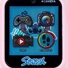 Girls' Stitch Interactive Watch - Pink: Digital Display, Alarm, Calculator, Resin Band - 3 of 3