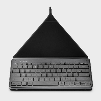 Wireless Keyboard with Stand for iPads &#38; Tablets - heyday&#8482; Black and Gray_1