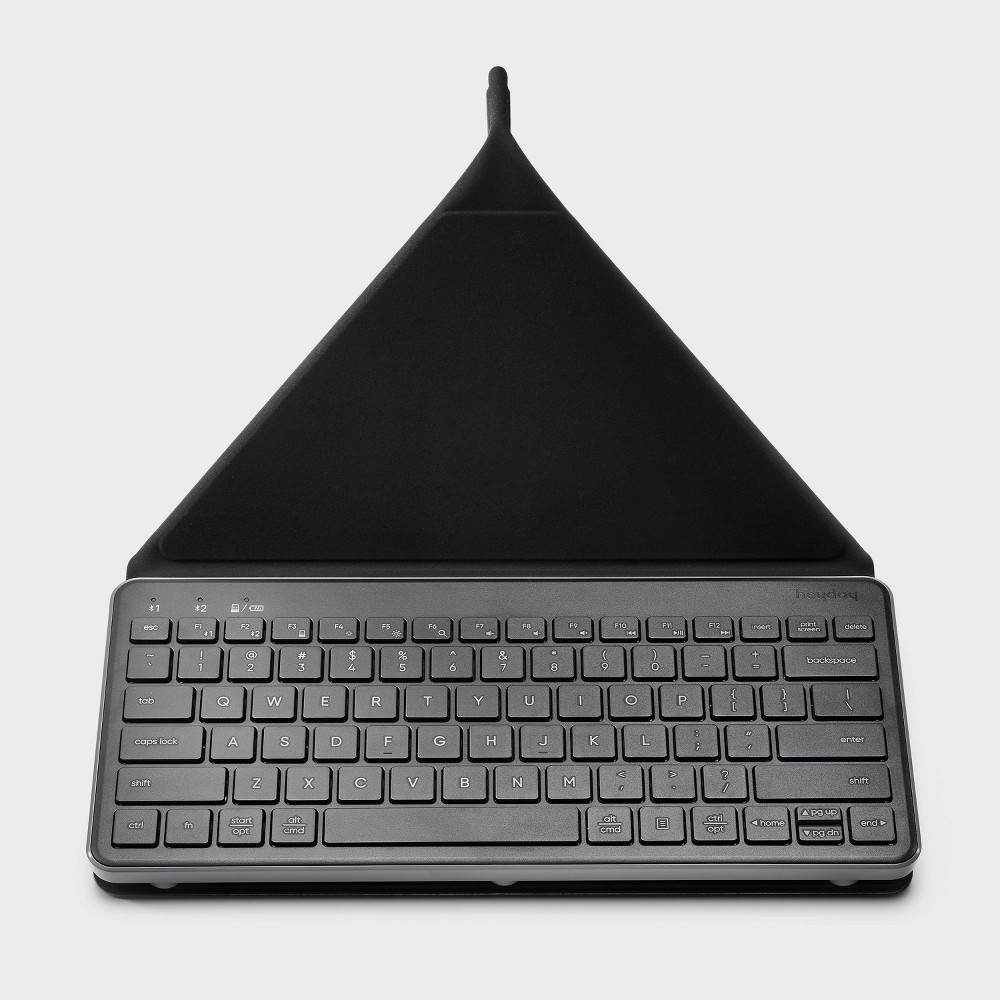 Photos - Keyboard Wireless  with Stand for iPads & Tablets - heyday™ Black and Gray
