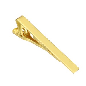 Unique Bargains Necktie Pinch with Black Gift Box for Regular Ties Wedding Business Men Tie Clip - 1 of 4