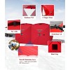 Hub-Style Insulated 3-6 Person Pop-Up Ice Fishing Shelter with Thermal Layer, Lightweight & Easy Setup for Winter Comfort - 2 of 4