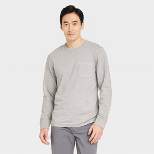 Men's Standard Fit Crewneck Long Sleeve T-Shirt - Goodfellow & Co™