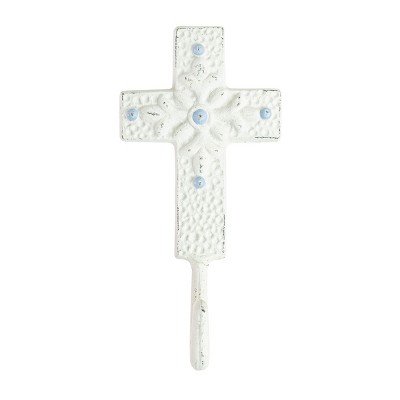 Cross Cast Iron Wall Hook - Foreside Home & Garden