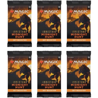 Magic the Gathering 6 Packs MTG Set Booster Pack Lot MTG Innistrad Midnight Hunt