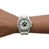 Olivia Pratt Every Day Silicone Paw and Rhinestones Colorful Women Watch - image 4 of 4