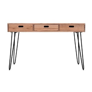Jofran, Rollins Solid Acacia USB Charging Desk - 1 of 3