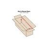 Box Partners 09'' x 4'' x 3'' Standard Corrugated Shipping Box 200#/ECT 25/Bundle (943) - 2 of 4
