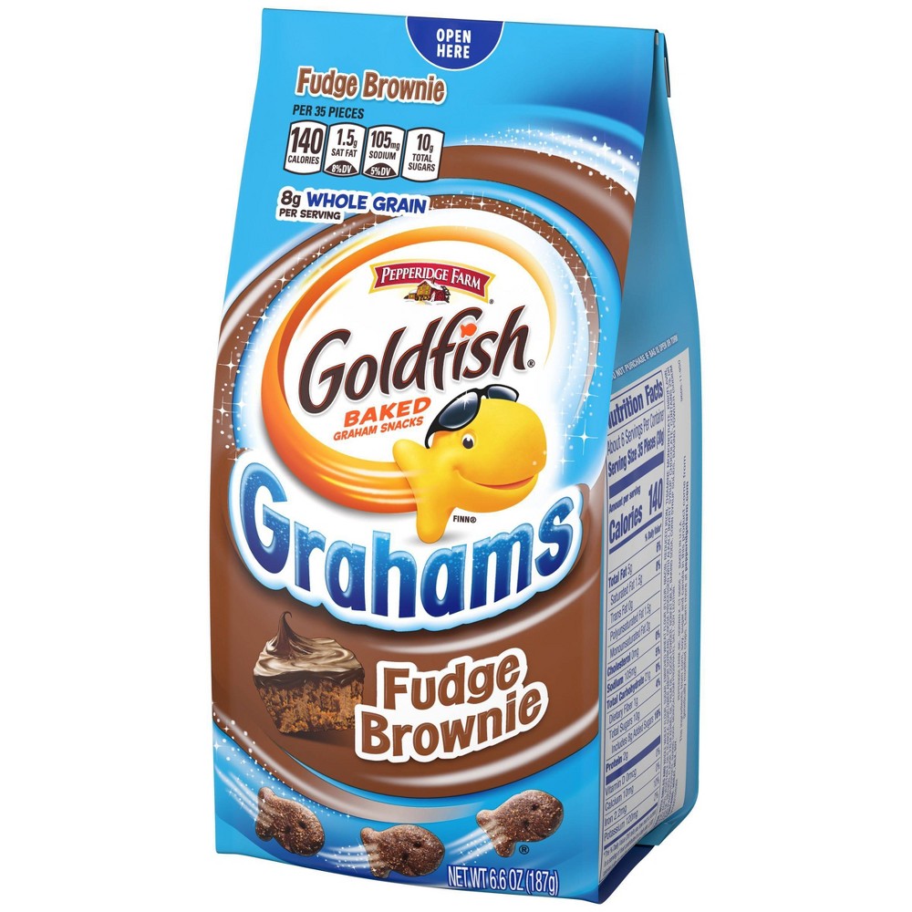 UPC 014100096054 product image for Pepperidge Farm Goldfish Grahams Fudge Brownie Crackers - 6.6oz | upcitemdb.com