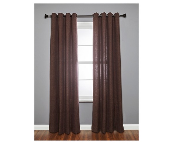 Drapery Rod Set Loft by Umbra Bronze Cloud