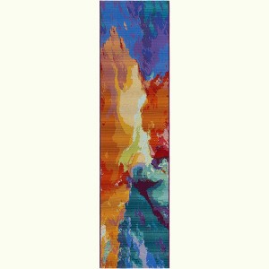 Unique Loom    Outdoor Modern Monteverde Area Rug - 1 of 4