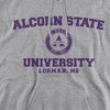Alcorn State University Official Circle Logo Adult Pull-Over Hoodie - 2 of 4