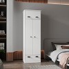 NicBex Armoire Wardrobe Closet Storage Cabinet with Double Doors for Bedroom - 2 of 4