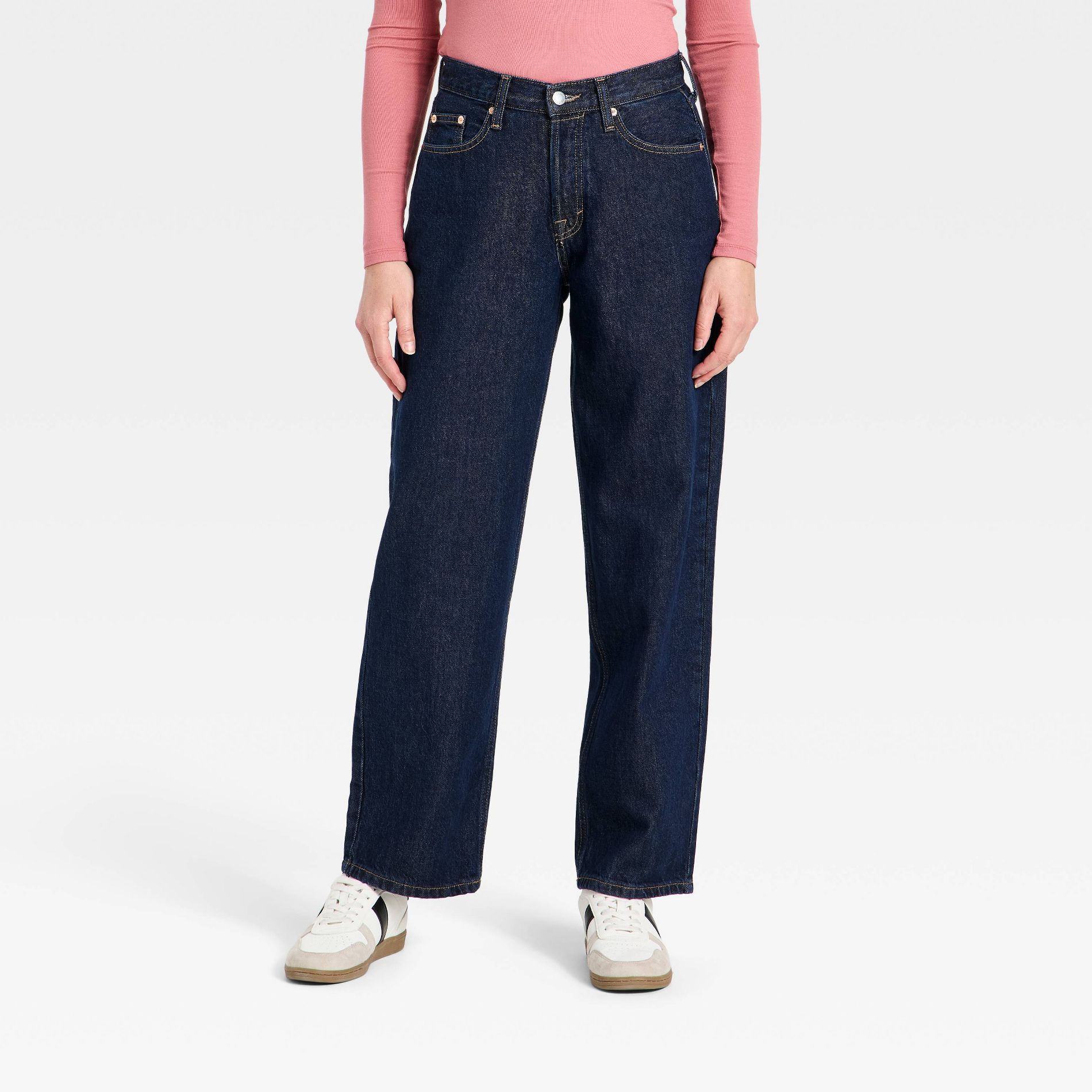 Women's Mid-Rise 90's Baggy Denim Jeans - Universal Thread™