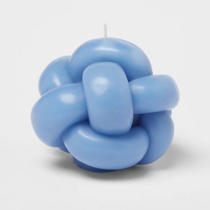 Blue Knot Figural Candle - Room Essentials™ - 1 of 3