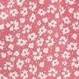 white flowers on pink background