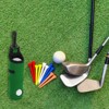 Unique Bargains Neoprene Waist-Mounted Lightweight Golf Ball Carry Bags 2 Pcs - 4 of 4