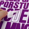 Unique Bargains Vinyl Self-Adhesive Indoor Outdoor Decorative Stickers 12 Sheets - 4 of 4