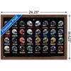 Trends International NFL League - Helmets 24 Framed Wall Poster Prints - 3 of 4