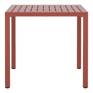 WestinTrends Playa 31.5" Iron Metal Frame Outdoor Square Patio Dining Table - 1 of 4