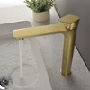 CLIHOME 1.2 GPM Single Handle Single Hole Bathroom Faucet with Water Supply Hose and Built-in Aerator - 2 of 4