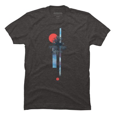Men's Design By Humans Abstract Nature By airiestudio T-Shirt