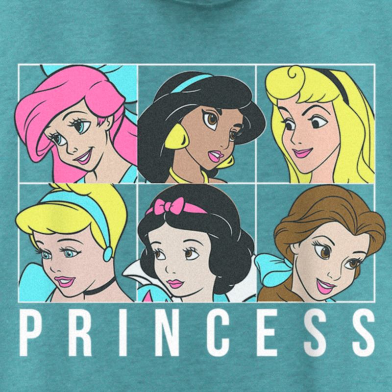 Women's Disney Princess Squares Racerback Tank Top, 2 of 5