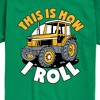 Boys' - Instant Message - This Is How I Roll Tractor Short Sleeve Graphic T-Shirt - 2 of 4