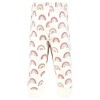 Hudson Baby Girls Cotton Pants and Leggings, Soft Rainbow - 3 of 4