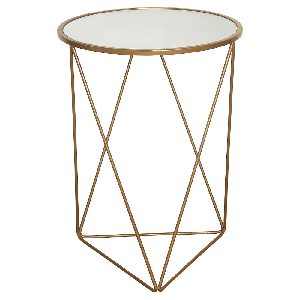 Accent Table Gold - HomePop was $89.99 now $67.49 (25.0% off)