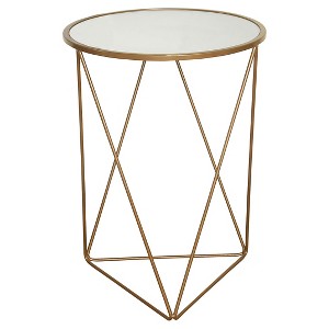 Accent Table Gold - HomePop