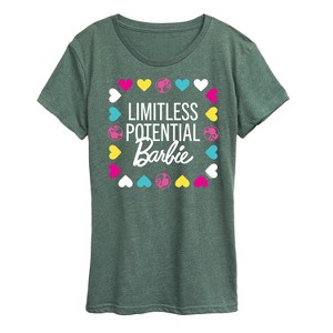 Women's - Barbie - Limitless Potential Barbie Short Sleeve Graphic T-Shirt - 1 of 4