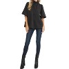 Women's Bell Sleeve Back Bow Tie Top - umgee - 3 of 3