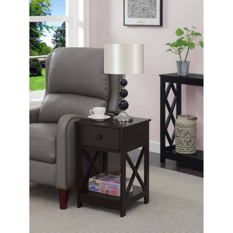 Oxford 1 Drawer End Table - Breighton Home, 3 of 8