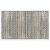 Deerlux Boho Living Room Area Rug with Nonslip Backing, Bohemian Tribal Print Pattern, 4 x 6 ft Small - 3 of 4