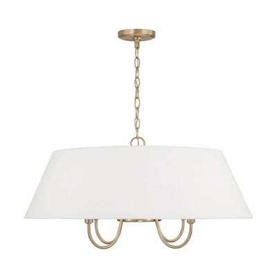 Capital Lighting Julia 4 - Light Pendant in  Matte Brass